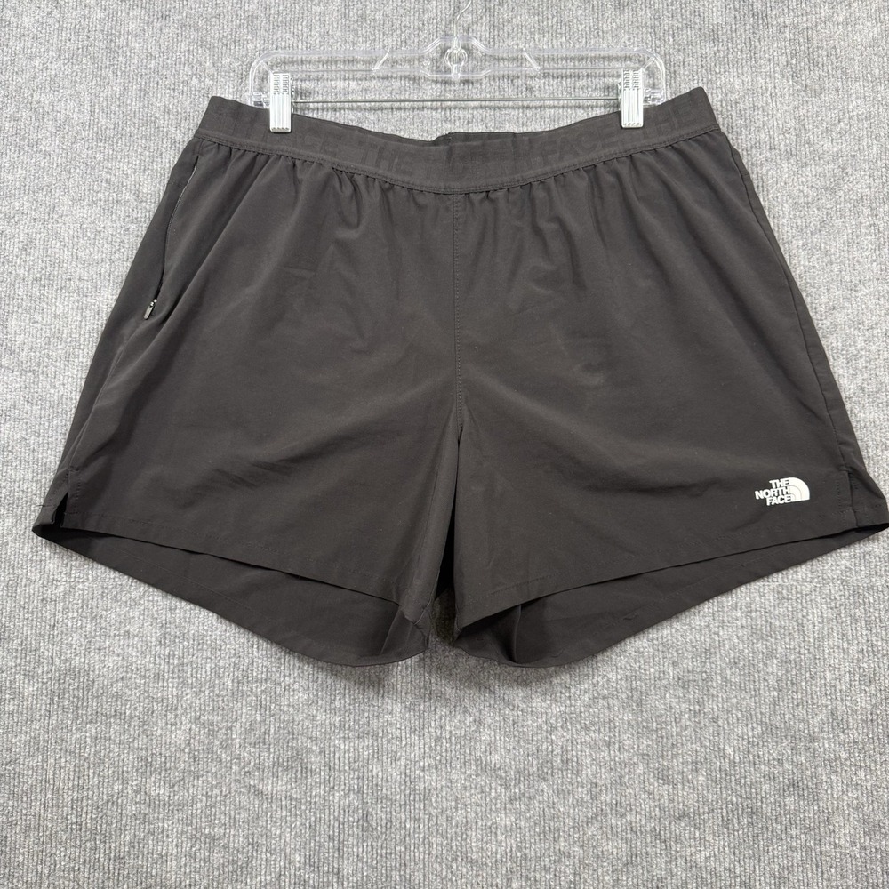 The North Face Women's XL Black Athletic Running Shorts Lightweight